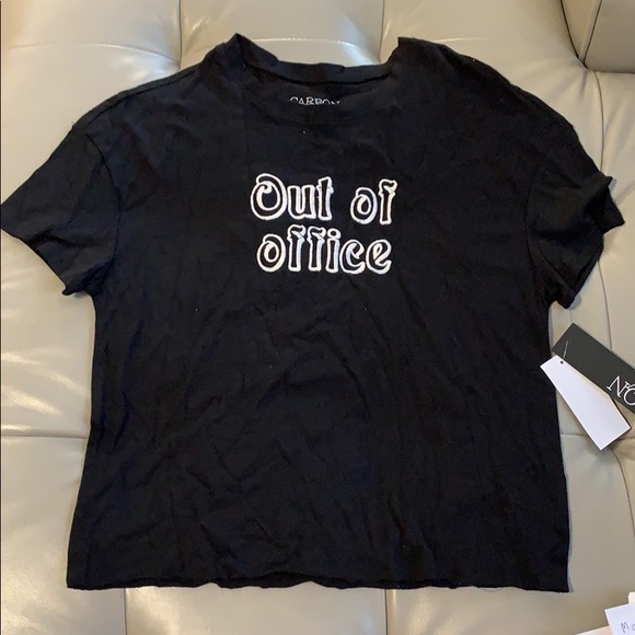 Carbon Copy Women’s out of office T-shirt - Picture 3 of 4